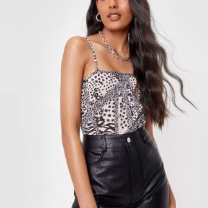 Nasty Gal Party Animal Slinky Bodysuit